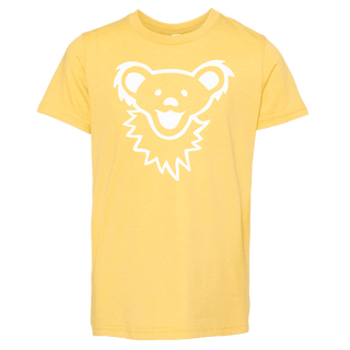 Grateful Dead Dancing Bear Face Youth T Shirt | Little Hippie