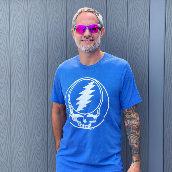 Grateful Dead Steal Your Face Logo t-shirt with a Shamrock – The