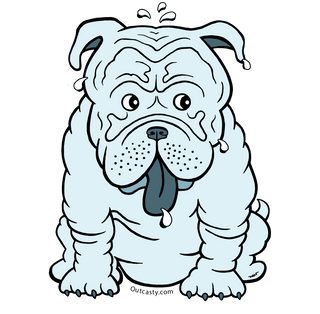 Harpua Bulldog Sticker