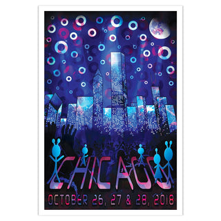 Phriendly Visitors Chicago 2018 Show Poster | Little Hippie