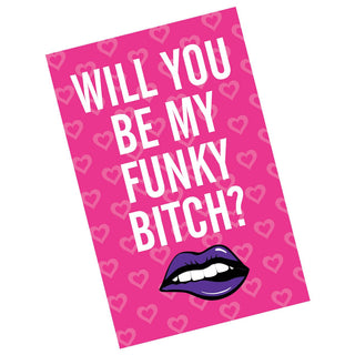 Funky Bitch Valentine Card