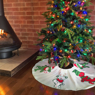 Grateful Dead Jingle Bears Christmas Tree Skirt | Little Hippie