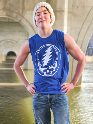 Grateful Dead Steal Your Face Unisex Muscle Tank