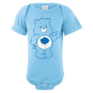 Care Bears Grumpy Bear Baby Short Sleeve One Piece | Little Hippie