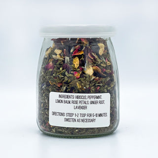 Hibiscus Mint Isabella's Garden Herbal Tea Blend