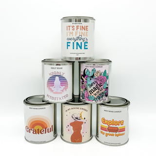 Paint Can Scented Soy Candles