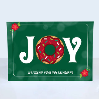 Joy Donuts Greeting Card | Little Hippie