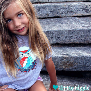 Grateful Dead Owl Toddler T | Little Hippie