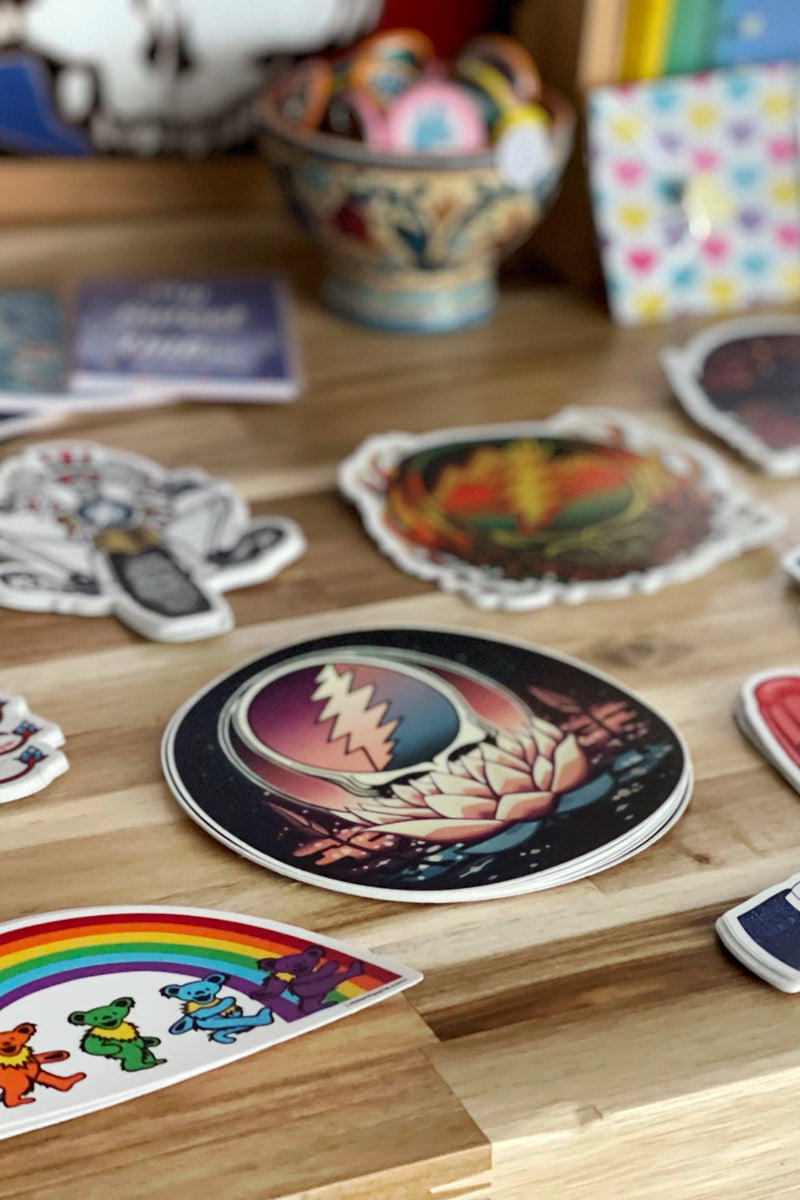 Grateful Morti - Sam Su Bicicletta - Ricamato Toppa - Foto 6