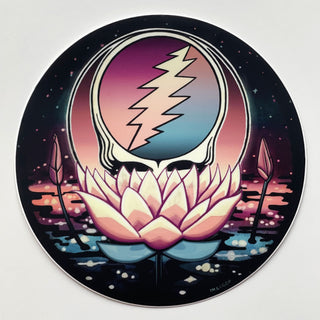 Grateful Dead Lotus Stealie Sticker | Little Hippie