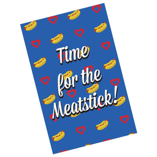 Meatstick Valentine Card | Little Hippie