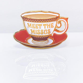 Jim Henson's Labyrinth Movie "Meet the Missus" Collectible Teacup Pin | Little Hippie
