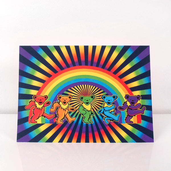 Grateful Dead Wedding Bears Greeting Card – Little Hippie