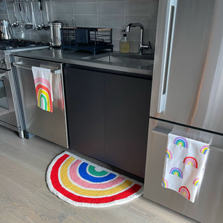Large Rainbow Kitchen Towel