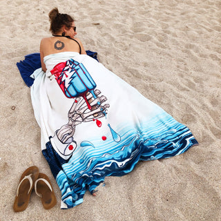 Grateful Dead Rocket Pop Coral Fleece Blanket | Little Hippie