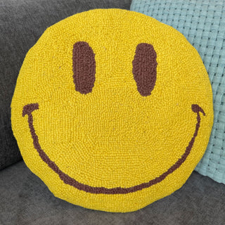Smile Face Hook Pillow