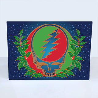 Grateful Dead Steal Your Holly Greeting Card