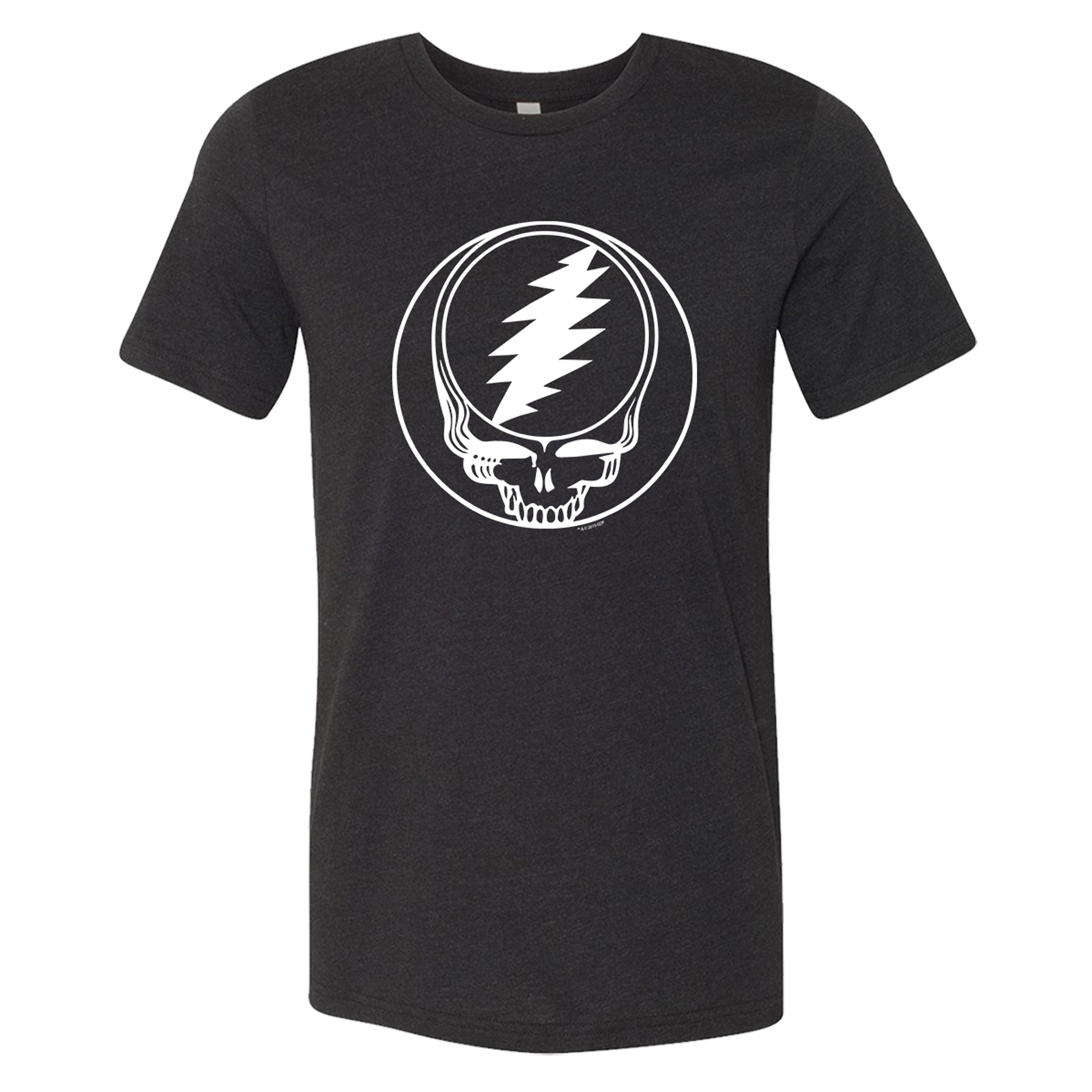 Grateful Dead SYF Vintage Dark Heather Grey Poly-Cotton T-Shirt