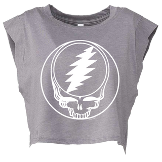 Grateful Dead Steal Your Face Women's Cropped T