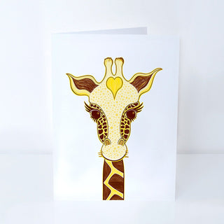 Love Giraffe Greeting Card | Little Hippie
