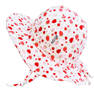 Strawberry Cotton Floppy Sun Hat