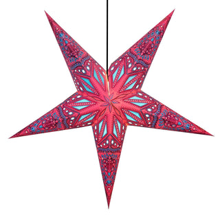 Om Paper Star Lantern - Fuschia Dreams | Little Hippie