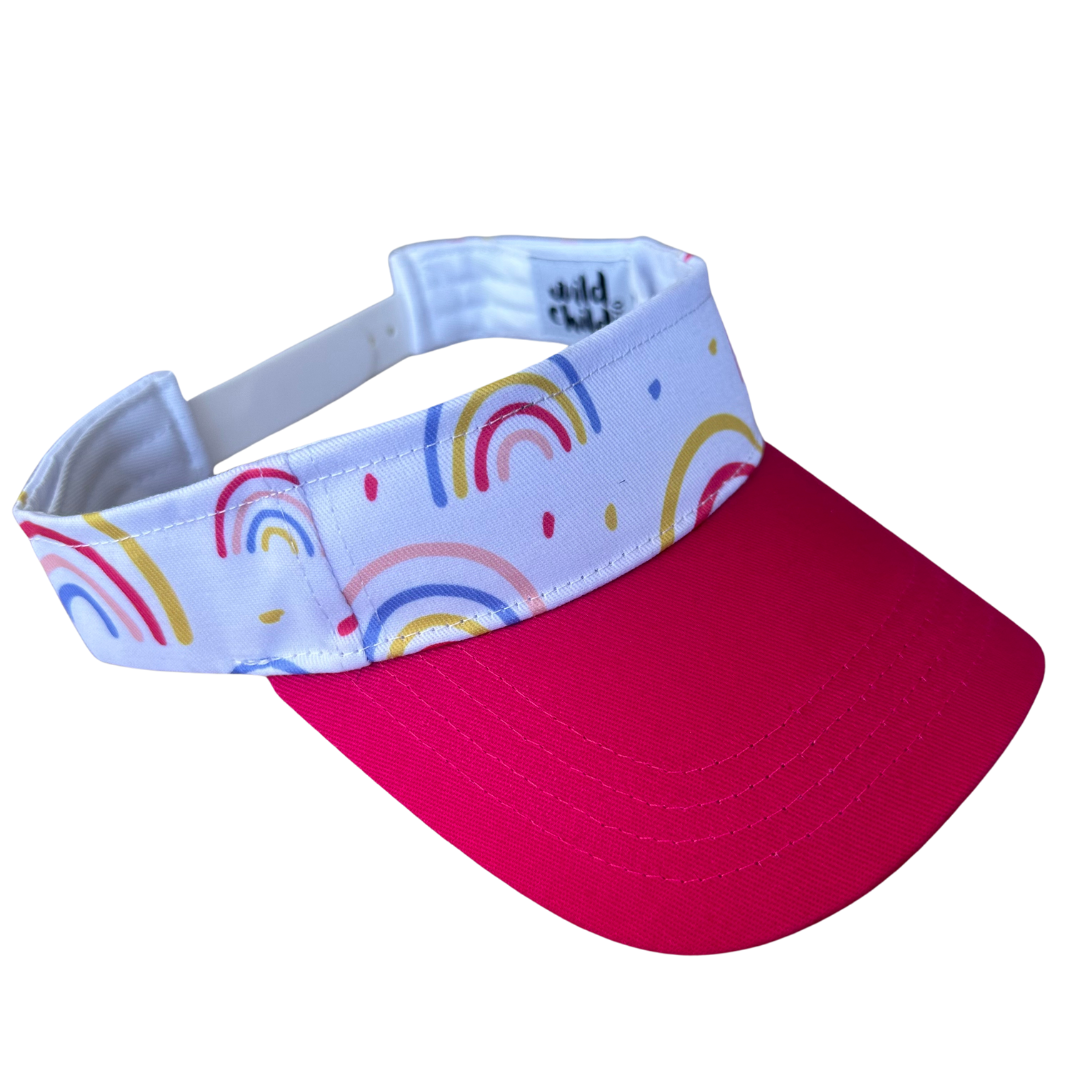 Toddler sun top visor hats