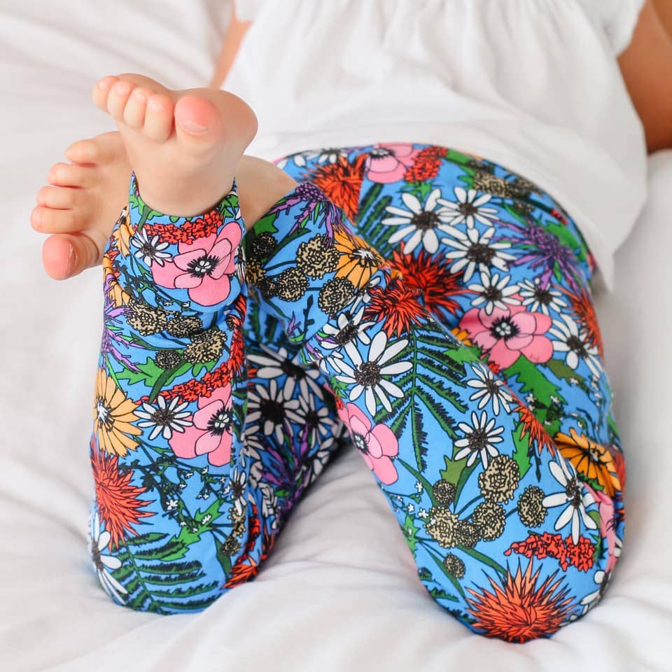 Wildflowers Handmade Toddler Leggings – Little Hippie