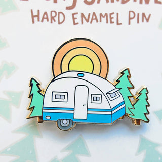 Happy Camper Camping Hard Enamel Pin