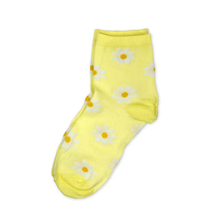 Yellow Flower Child Socks