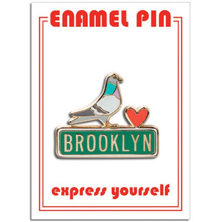 Brooklyn Pigeon Pin
