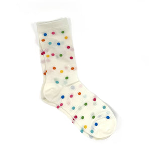 Multi Color Dottie Socks