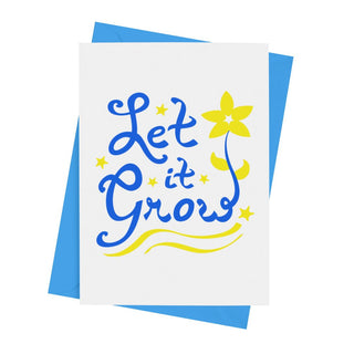 Let it Grow Greeting Card | Little Hippie